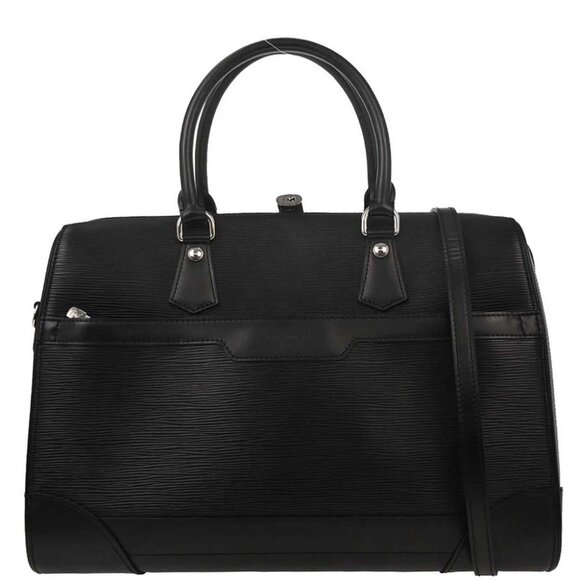Louis Vuitton Black Epi Sac De Ville 2way Handbag - Picture 1 of 10